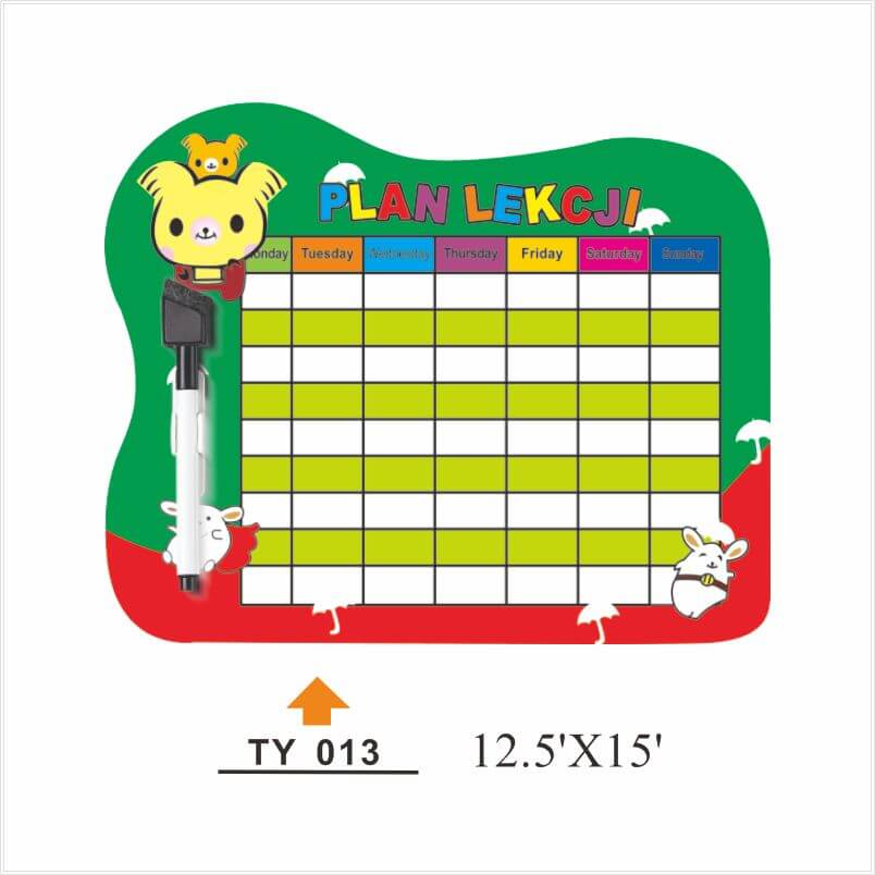 CW-011 Customizable cycle writing board - CW-011