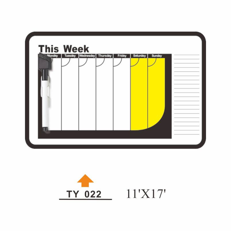 CW-020 Customizable cycle writing board - CW-020