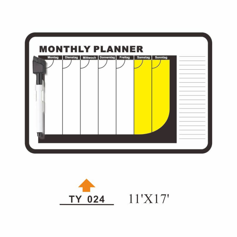 CW-024 Customizable cycle writing board - CW-024