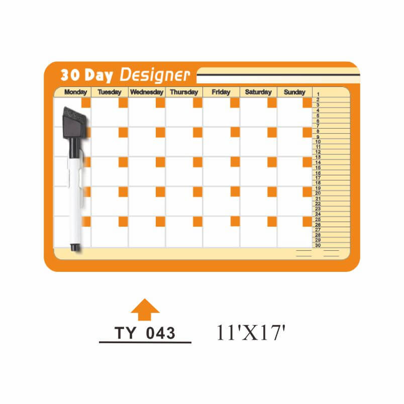 CW-028 Customizable cycle writing board - CW-028