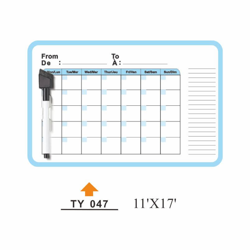 CW-029 Customizable cycle writing board - CW-029