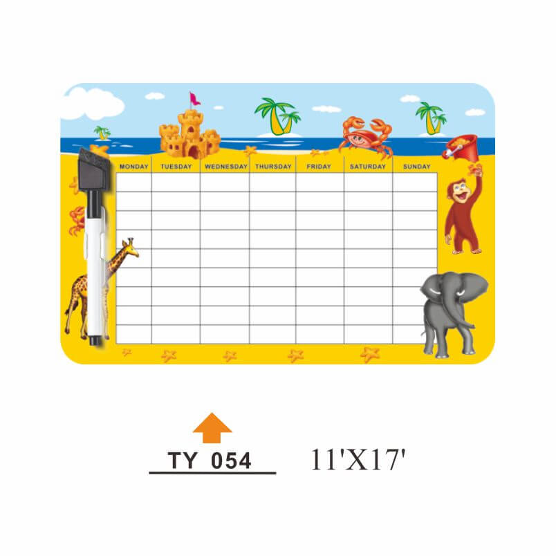 CW-035 Customizable cycle writing board - CW-035