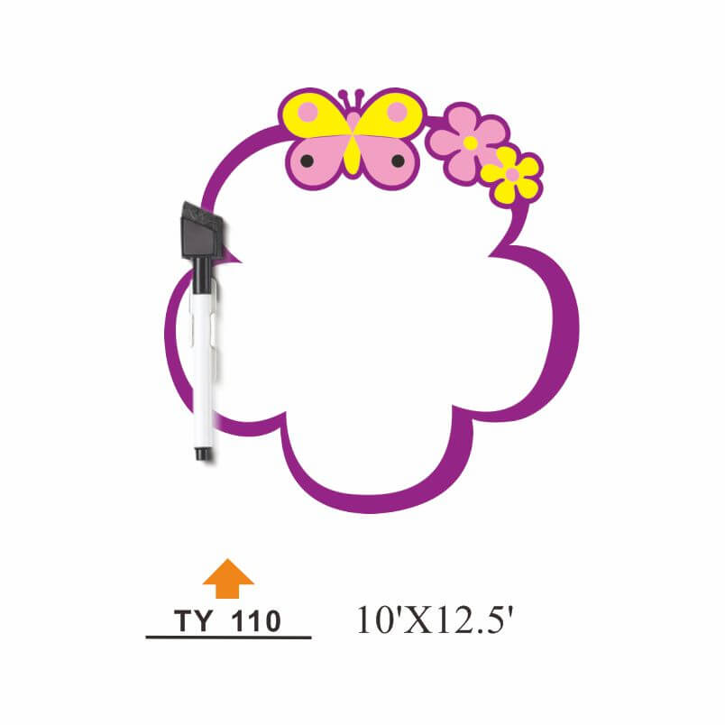 EWB-007 Special shape EVA writing board - EWB-007