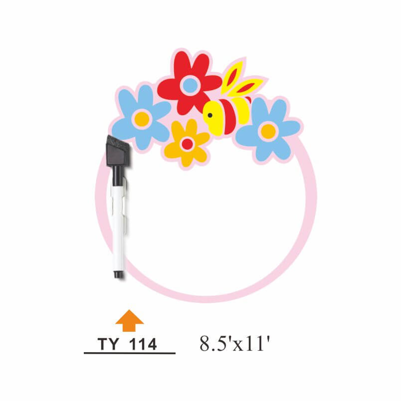 EWB-012 Special shape EVA writing board - EWB-012