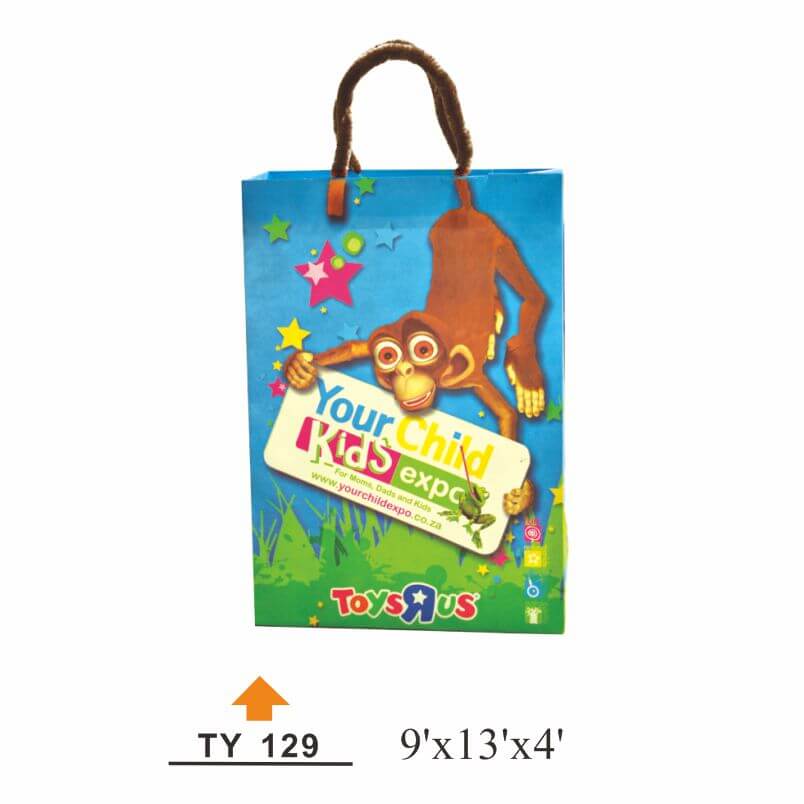 HB-004 customizable handle paper bag - HB-004