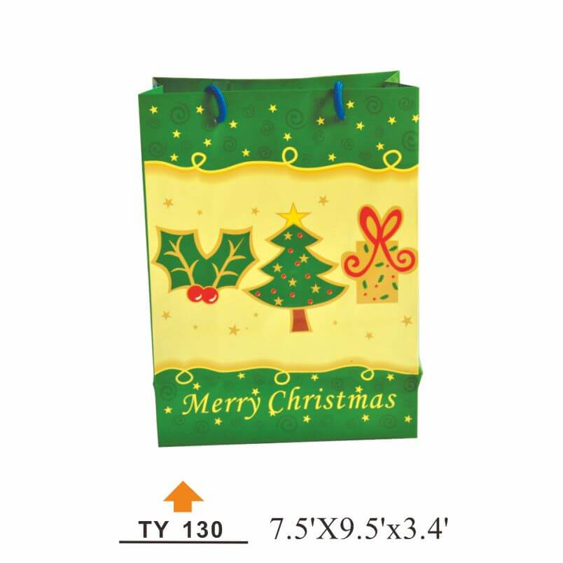 HB-006 custom handle paper bag - HB-006