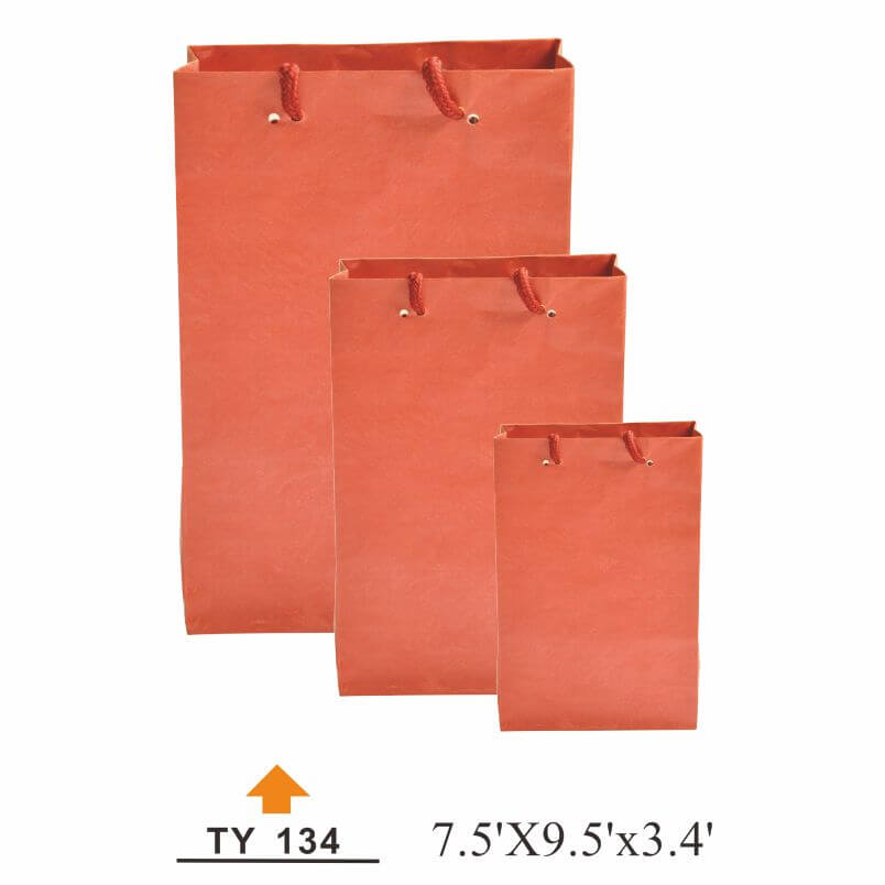 HB-009 grocery store paper bag with handle - HB-009