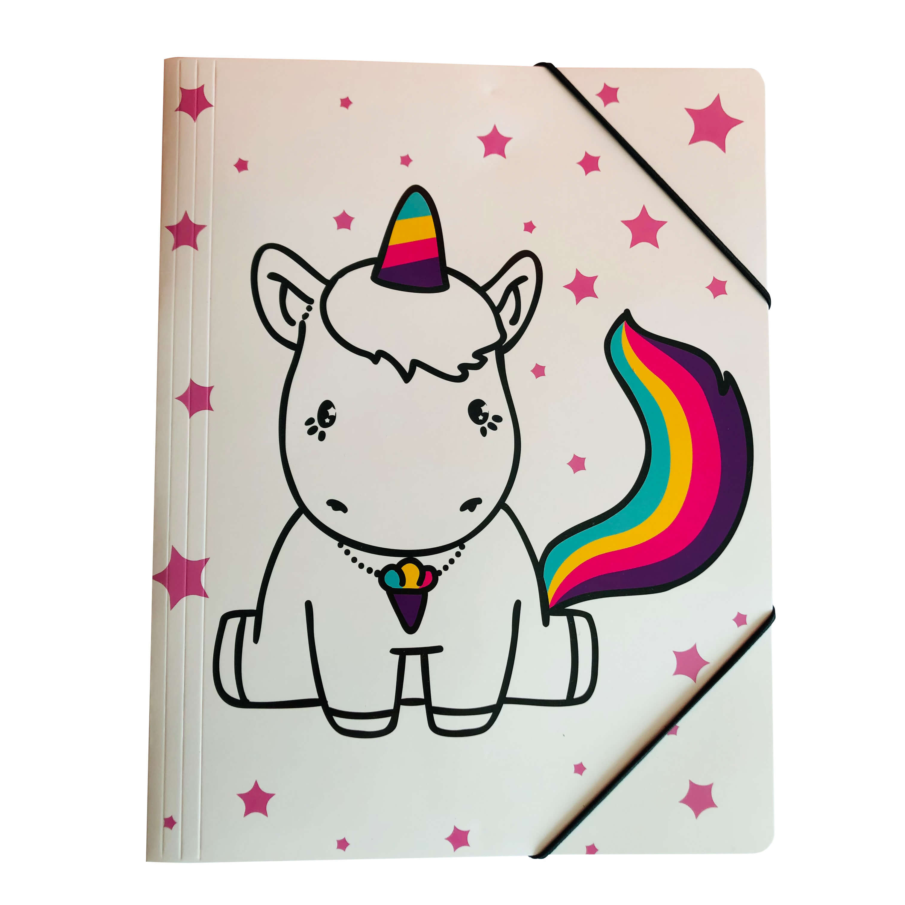 N-028 Customized White Cardboard Notebook - N-028