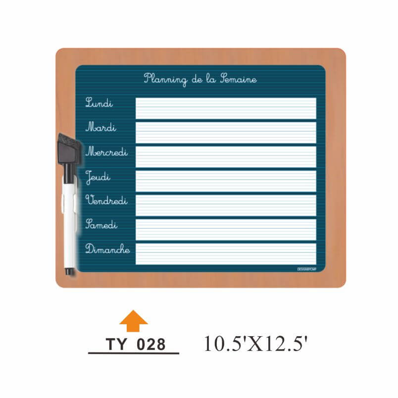 PW-004 Customizable PVC writing board - PW-004